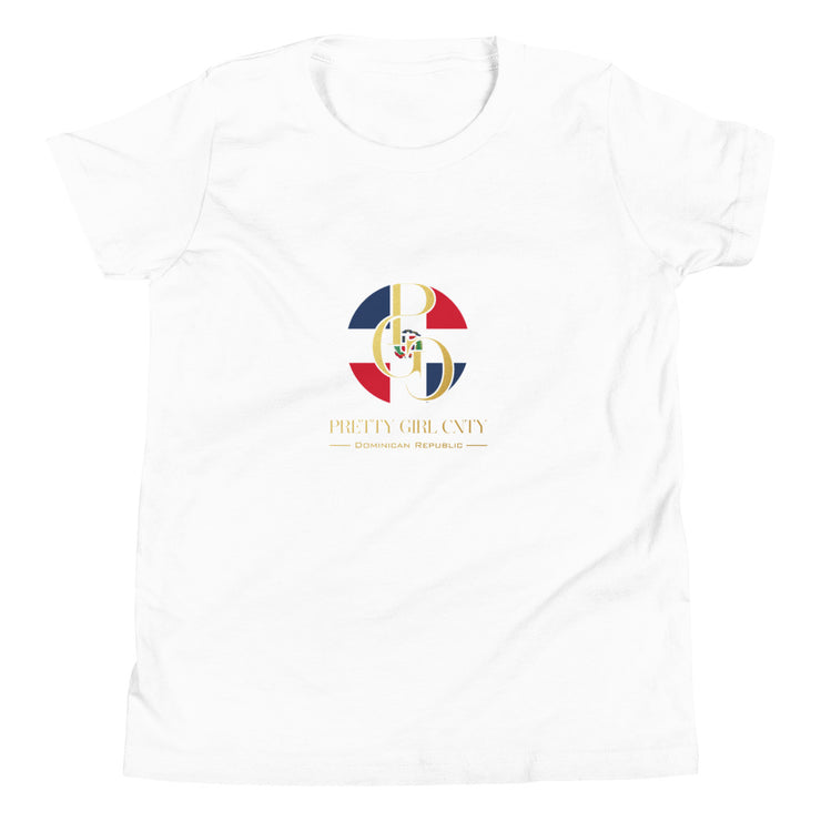 G/C Girl's T-Shirt Dominican Republic Gold