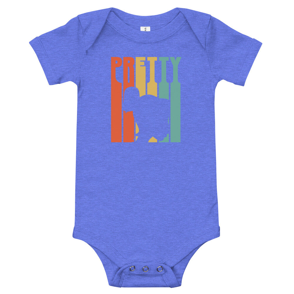 S/C Short sleeve baby bodysuit Pretty Unique