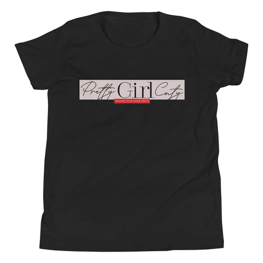 S/C Youth Short Sleeve T-Shirt Pretty Pink Rectangle