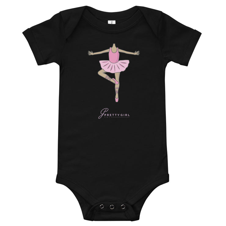 B/C Short sleeve baby bodysuit Ballerina Body 3LT