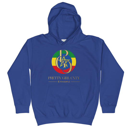 G/C Kids Hoodie Ethiopia Gold