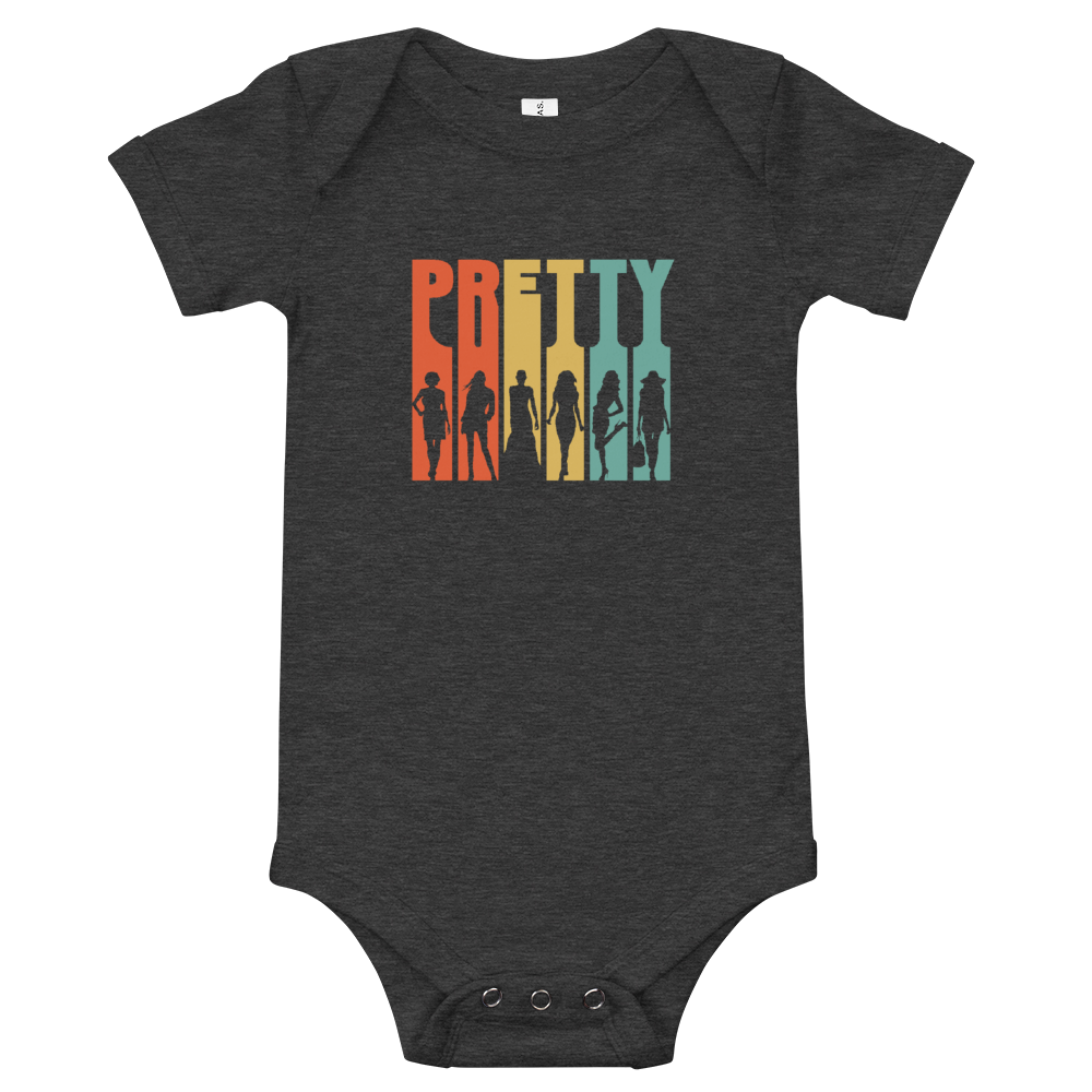 S/C Short sleeve baby bodysuit Pretty Collective