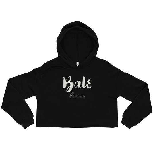 B/C Women’s Crop Hoodie Bale White
