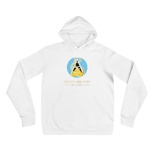 G/C Unisex Hoodie St. Lucia Gold