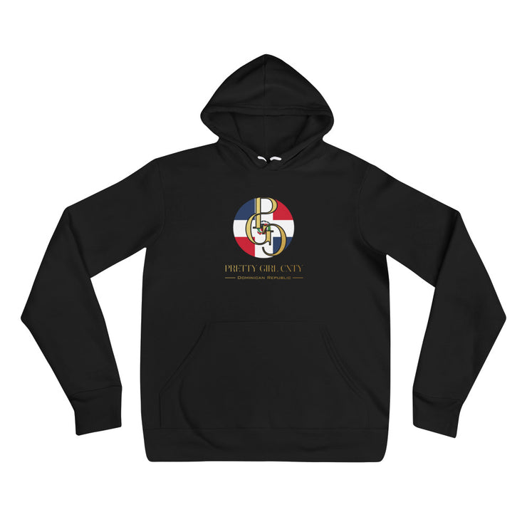 G/C Unisex Hoodie Dominican-Republic Gold