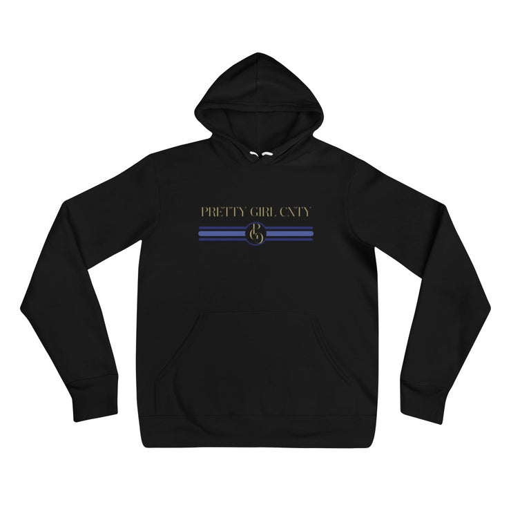 S/C Unisex Hoodie Stripes Blue