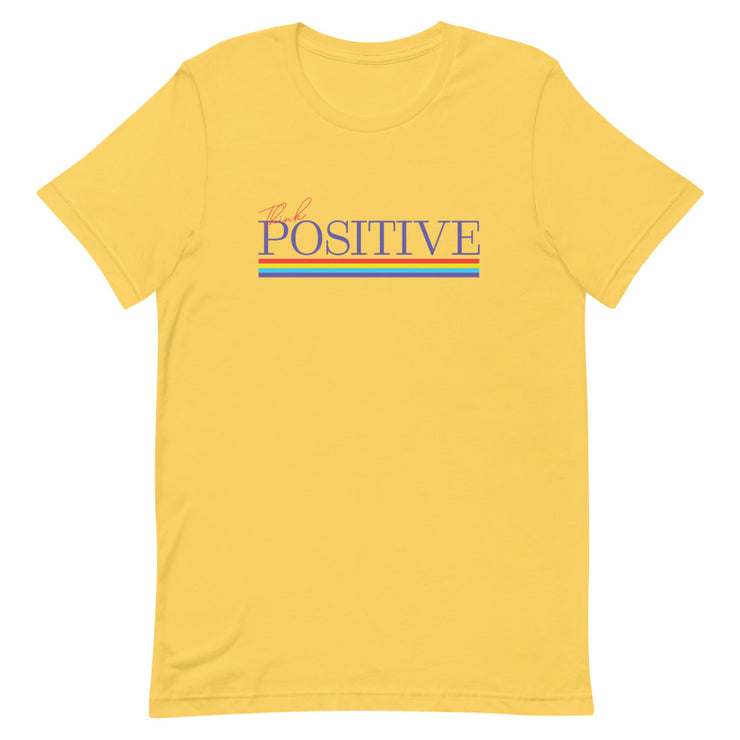 S/C Short-Sleeve Unisex T-Shirt Think Positive