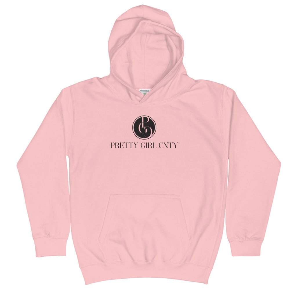 S/C Kids Hoodie Signature Logo Black
