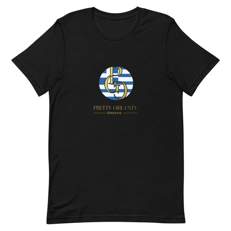 G/C Short-Sleeve Unisex T-shirt Greece Gold