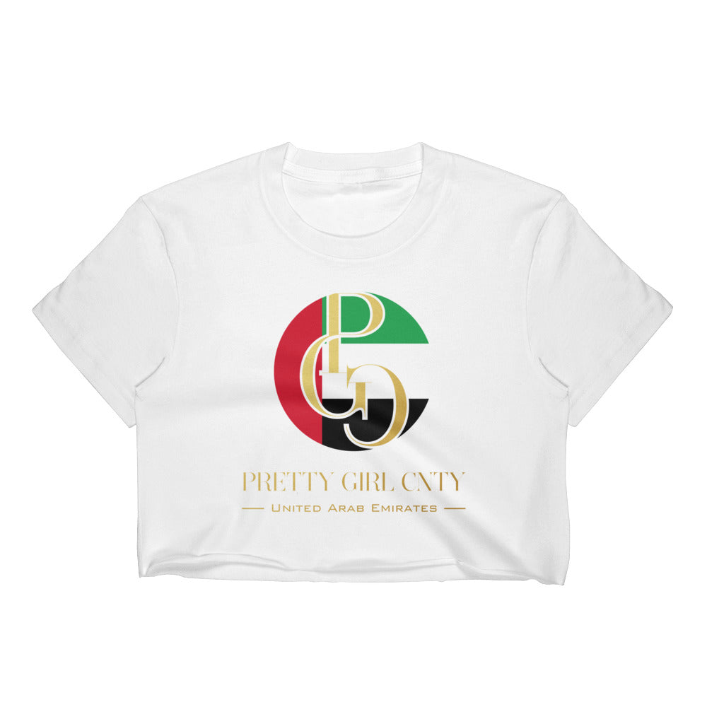 G/C Women’s Crop Tee U.A.E. Gold