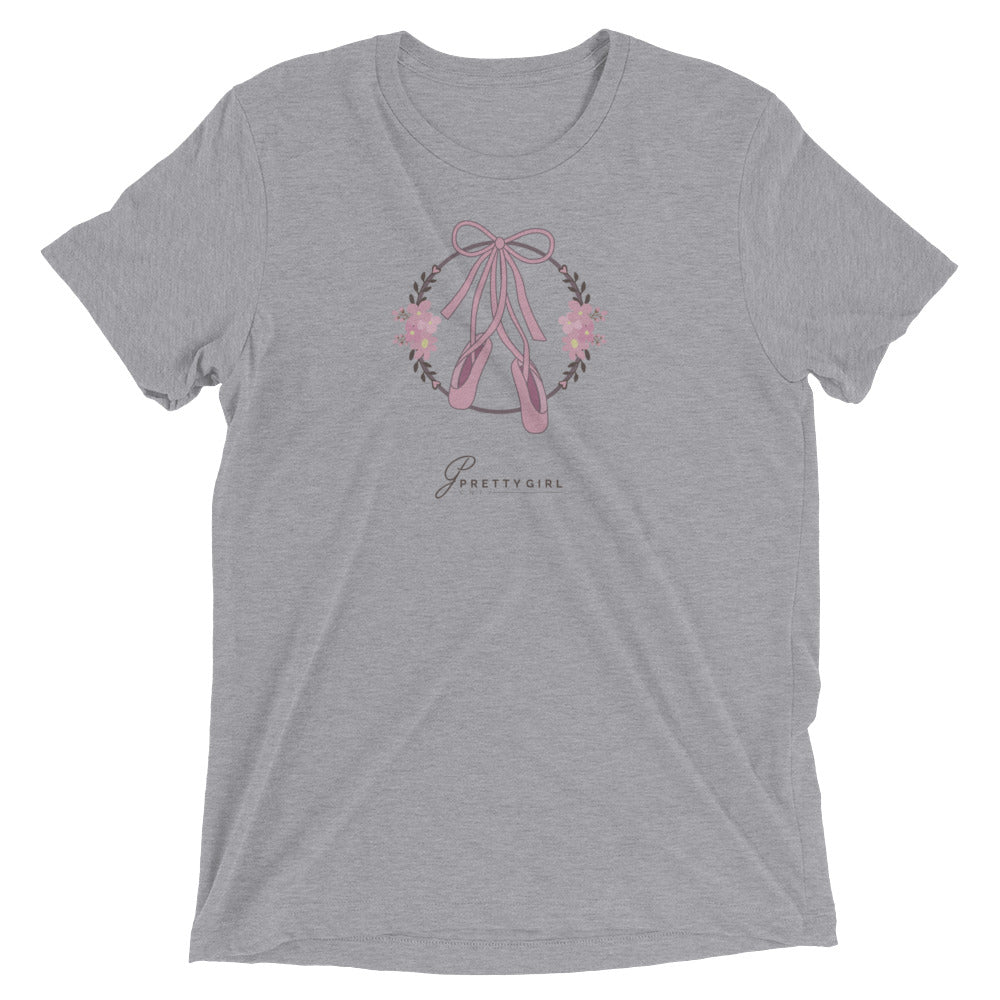 B/C Short-Sleeve Unisex Tri-Blend T-shirt Ballet Shoes DT