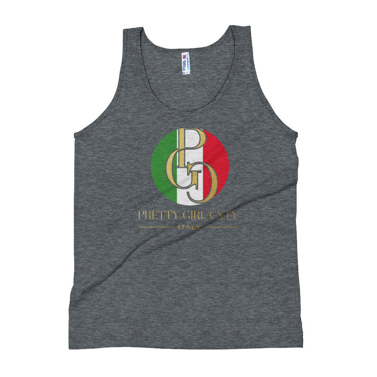 G/C Unisex Tri-Blend Tank Top Italy Gold