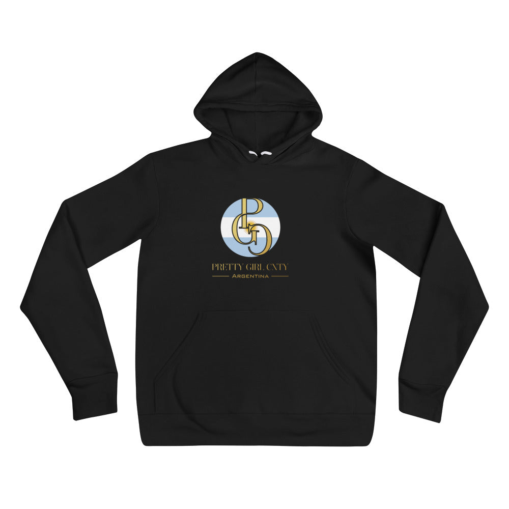 G/C Unisex Hoodie Argentina Gold