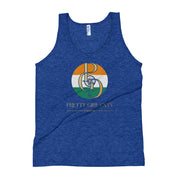 G/C Unisex Tri-Blend Tank Top India Gold