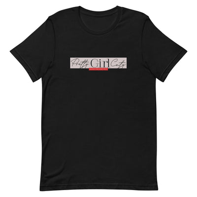 S/C Short-Sleeve Unisex T-Shirt Pretty Pink Rectangle