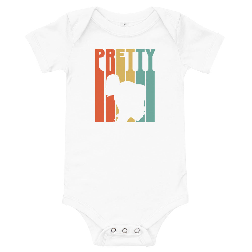 S/C Short sleeve baby bodysuit Pretty Unique