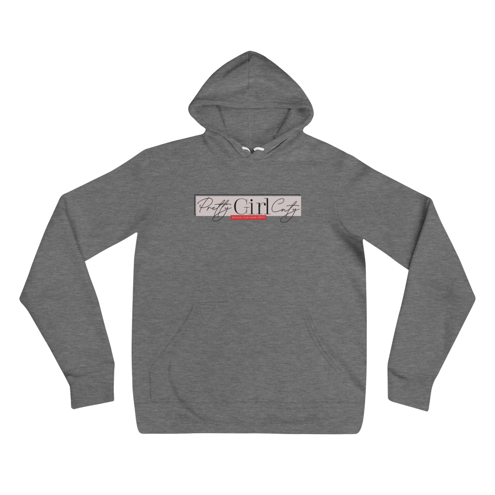 S/C Unisex hoodie Pretty Pink Rectangle