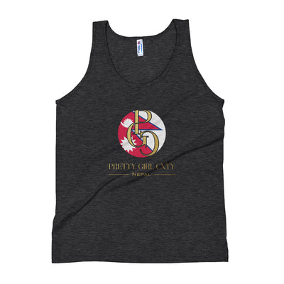 G/C Unisex Tri-Blend Tank Top Nepal Gold