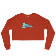 B/C Crop Sweatshirt Triangle of Pretty