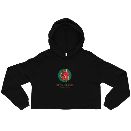 G/C Women’s Crop Hoodie Bangladesh Gold