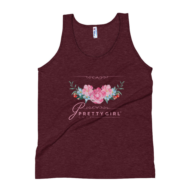 B/C Unisex Tank Top Arch of Roses