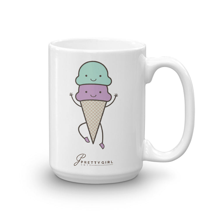 B/C Mug Cartoon Ice Cream