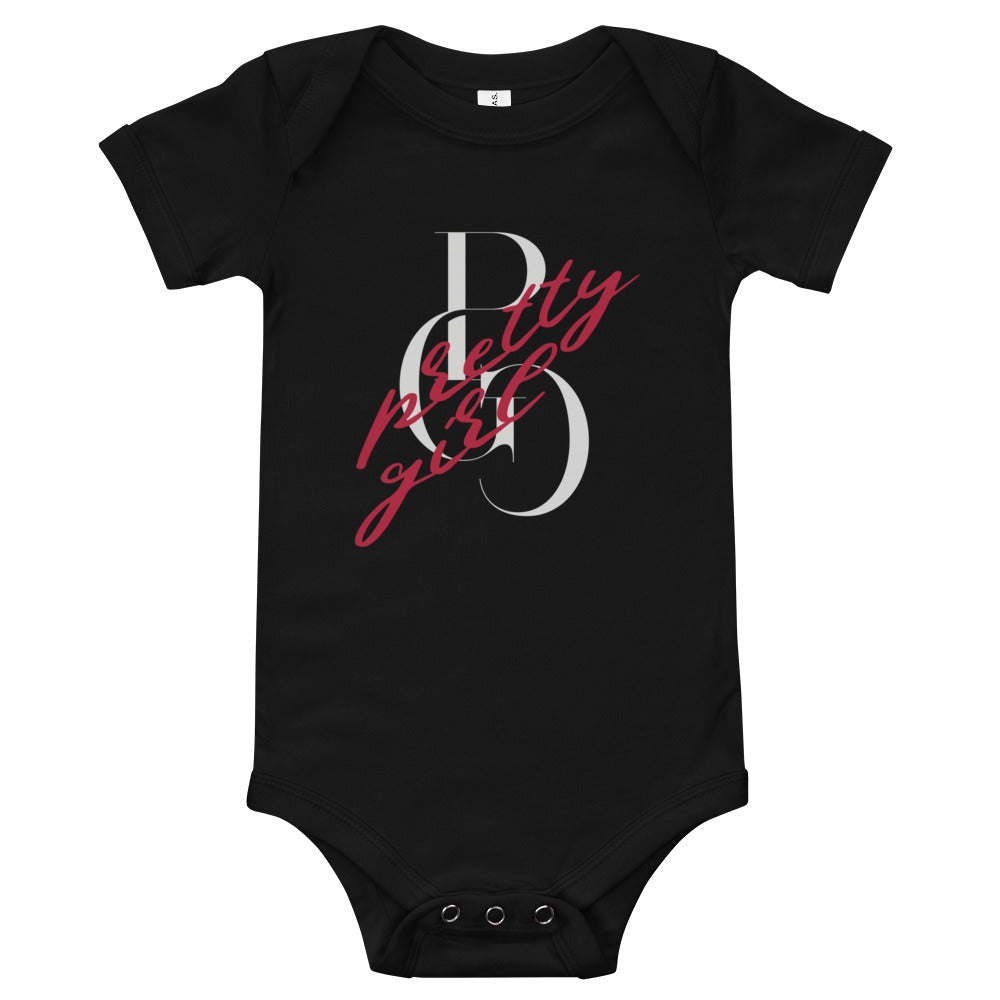 S/C Short sleeve baby bodysuit Vandal Logo Silver
