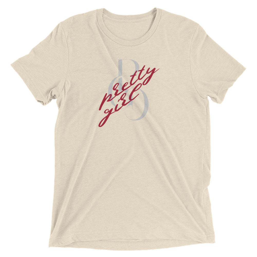 S/C Short-Sleeve Unisex Tri-Blend T-shirt Vandal Logo Silver