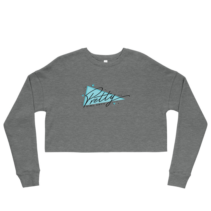 B/C Crop Sweatshirt Triangle of Pretty