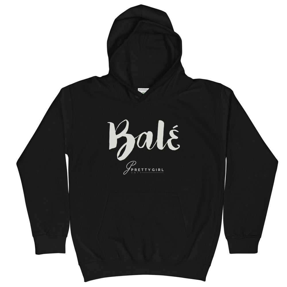 B/C Kids Hoodie Bale White