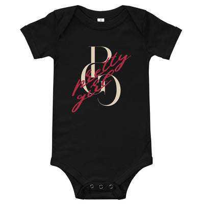 S/C Short sleeve baby bodysuit Vandal Logo Beige