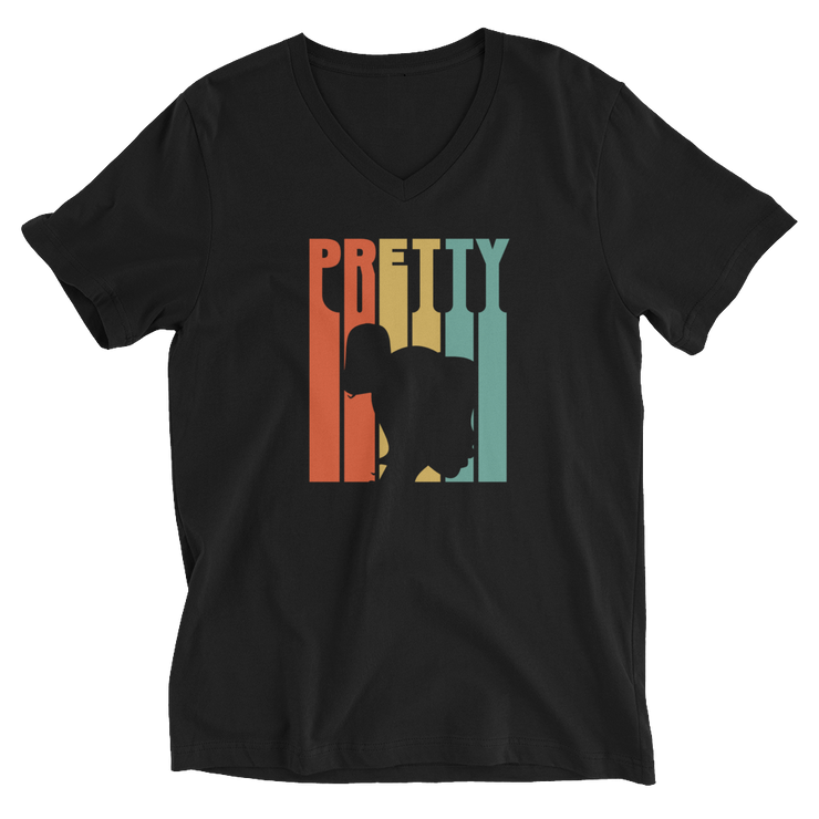 S/C Unisex Short Sleeve V-Neck T-Shirt Pretty Unique