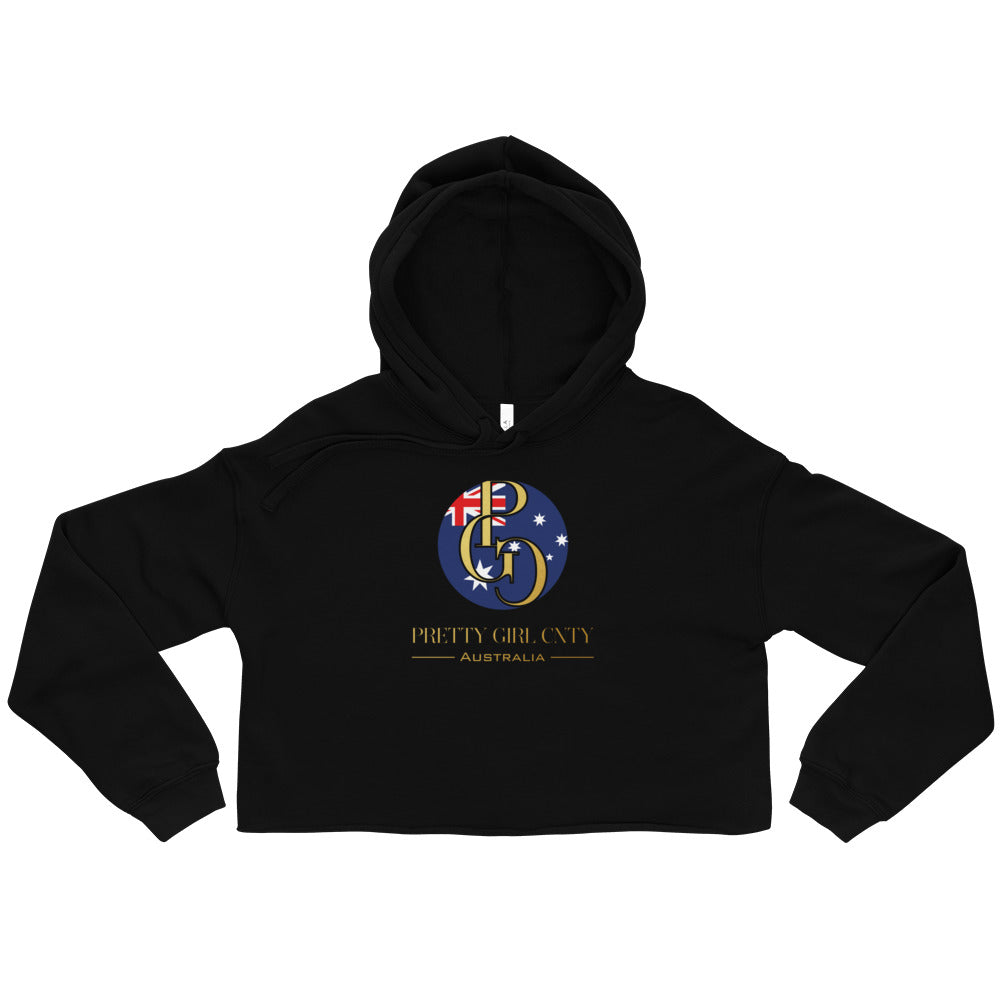 G/C Women’s Crop Hoodie Australia Gold