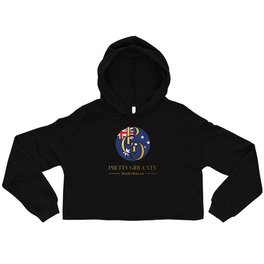 G/C Women’s Crop Hoodie Australia Gold
