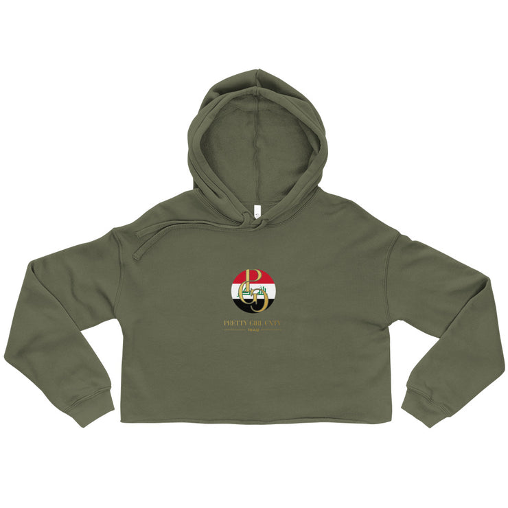 G/C Women’s Crop Hoodie Iraq Gold