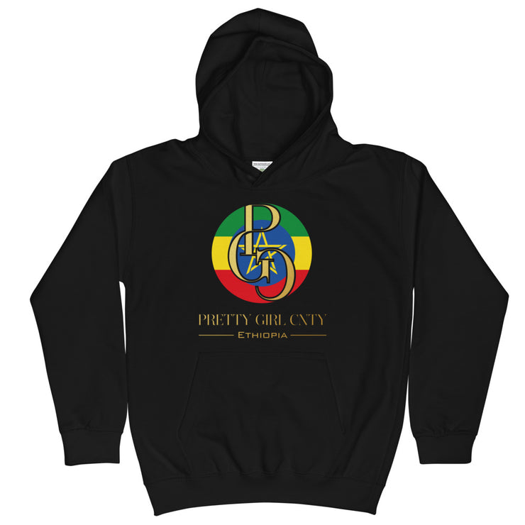 G/C Kids Hoodie Ethiopia Gold