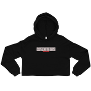 S/C Crop Hoodie Pretty Pink Rectangle