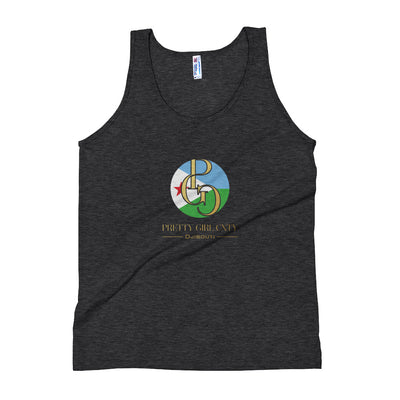 G/C Unisex Tri-Blend Tank Top Djibouti Gold