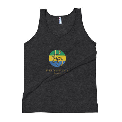 G/C Unisex Tri-Blend Tank Top Gabon Gold