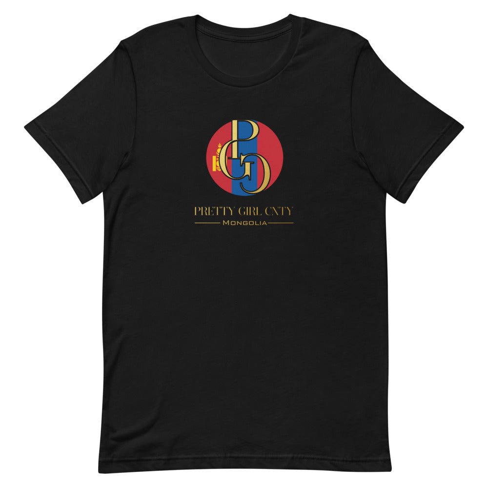 G/C Short-Sleeve Unisex T-shirt Mongolia Gold