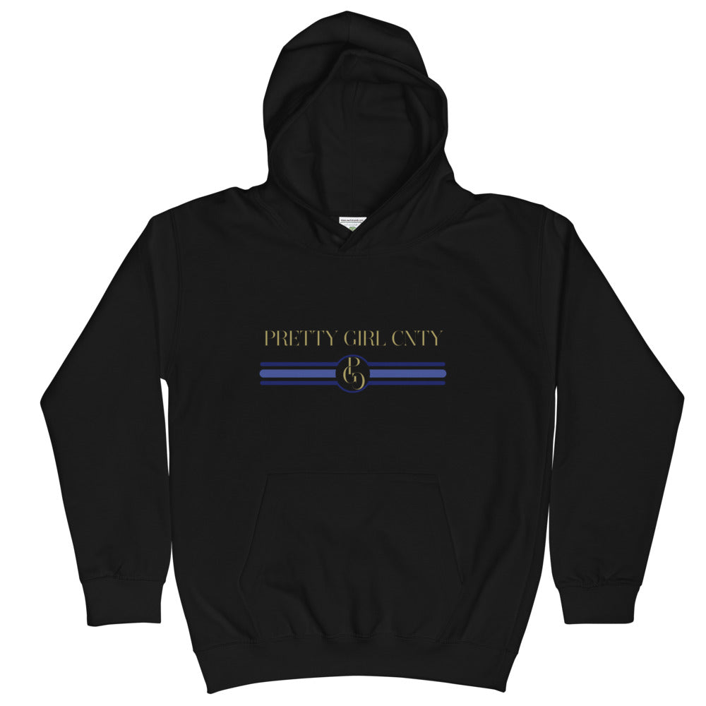 S/C Kids Hoodie Stripes Blue
