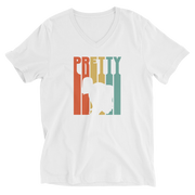 S/C Unisex Short Sleeve V-Neck T-Shirt Pretty Unique