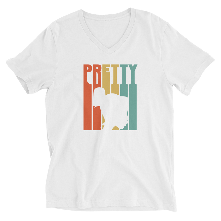 S/C Unisex Short Sleeve V-Neck T-Shirt Pretty Unique