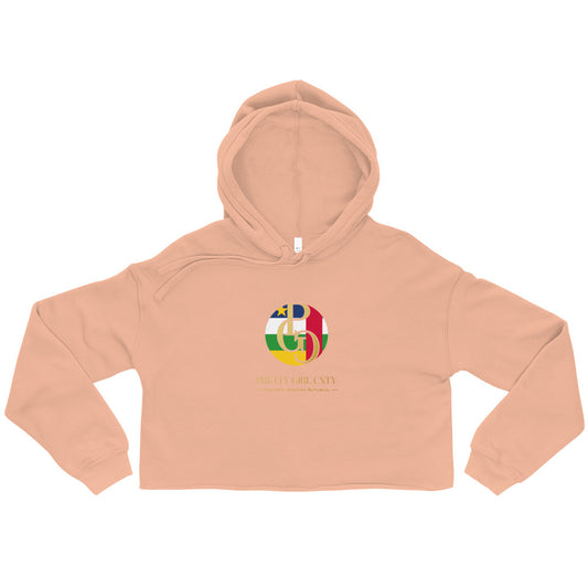 G/C Women’s Crop Hoodie Central African Republic Gold