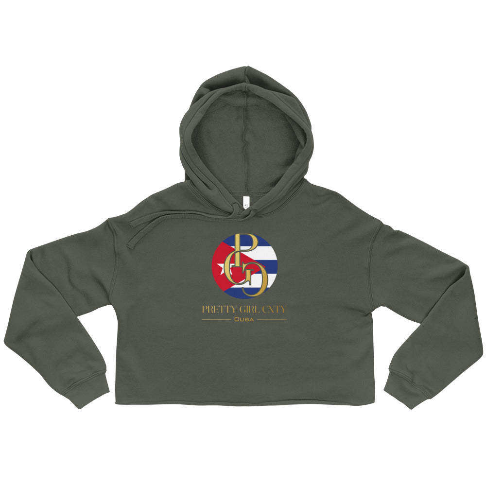 G/C Women’s Crop Hoodie Cuba Gold