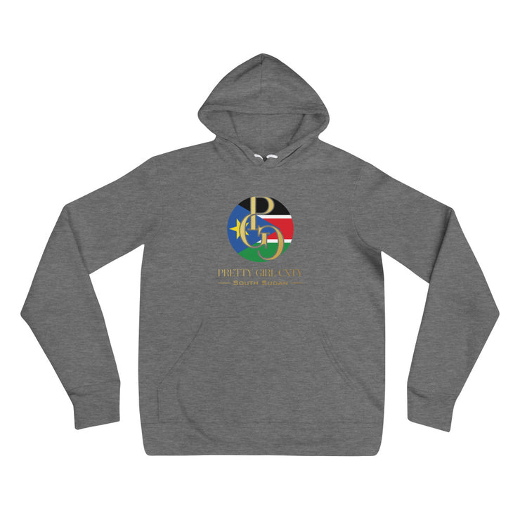 G/C Unisex Hoodie South-Sudan Gold
