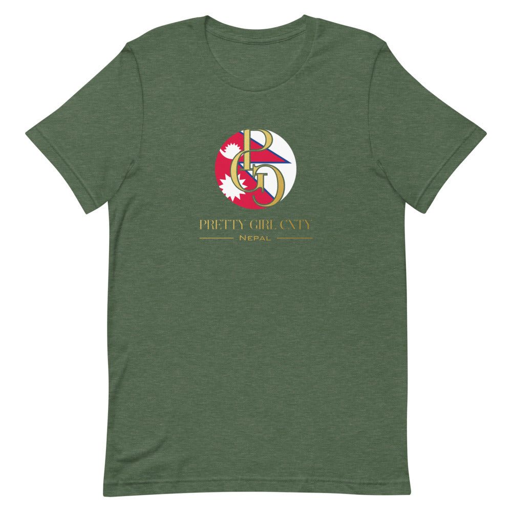 G/C Short-Sleeve Unisex T-shirt Nepal Gold