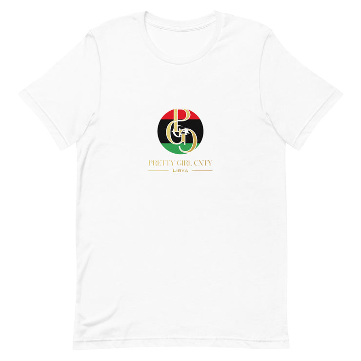 G/C Short-Sleeve Unisex T-shirt Libya Gold