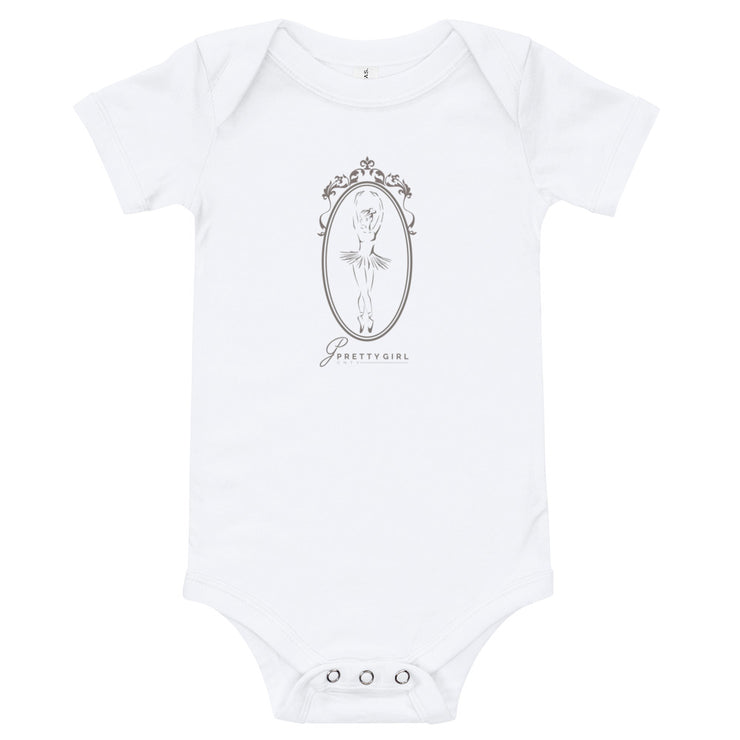 B/C Short sleeve baby bodysuit Mirror