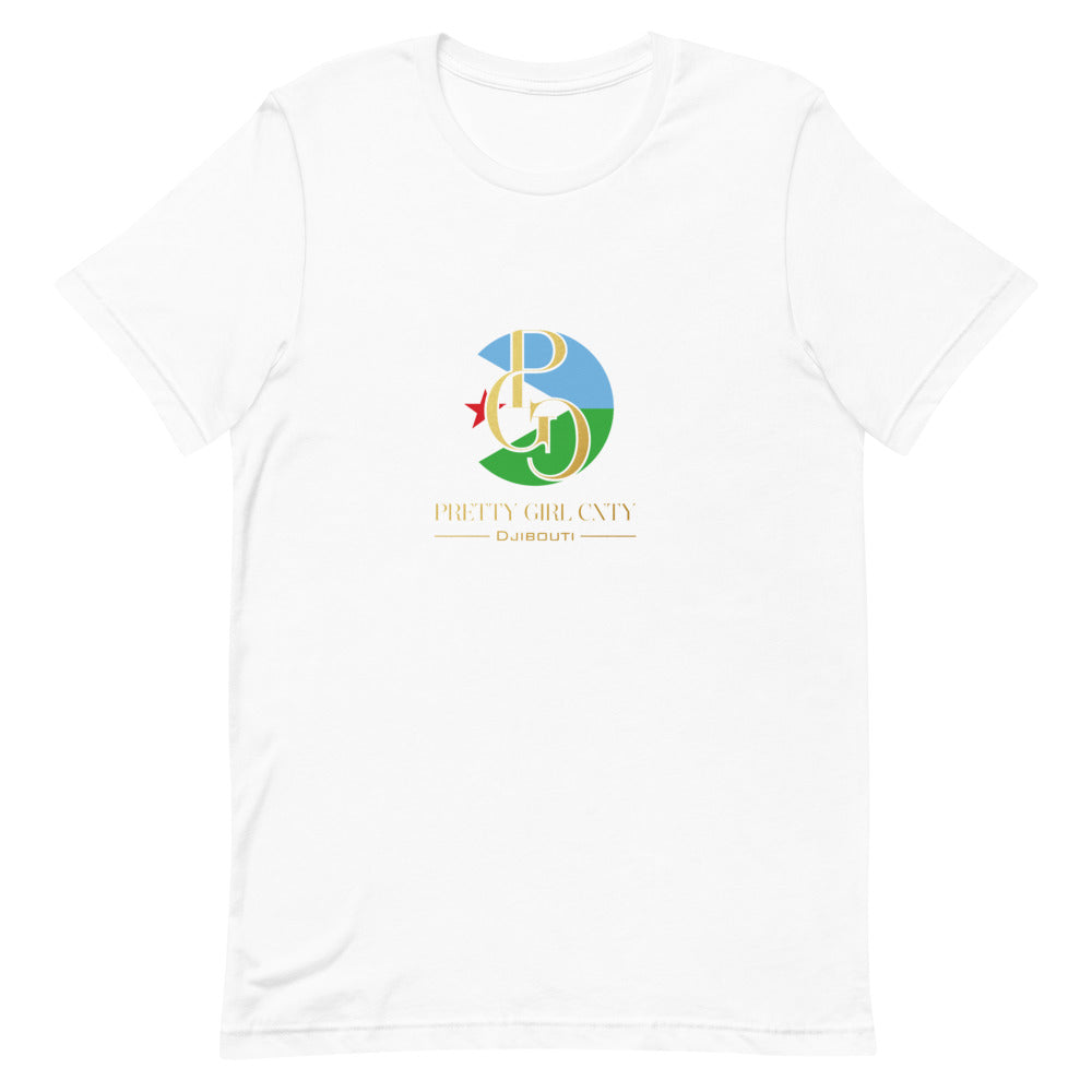 G/C Short-Sleeve Unisex T-shirt Djibouti Gold